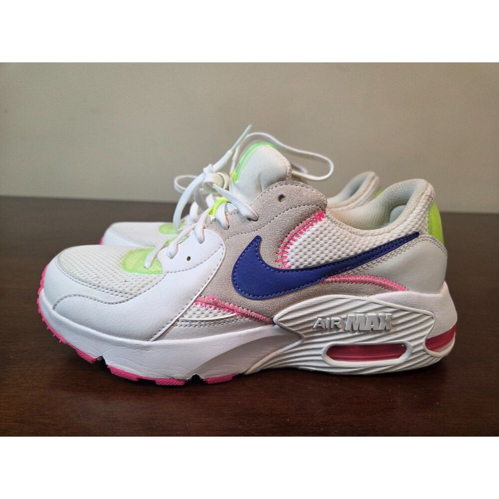 Size 8.5 - Nike Air Max Excee White Pink Indigo W - Picture 3 of 8